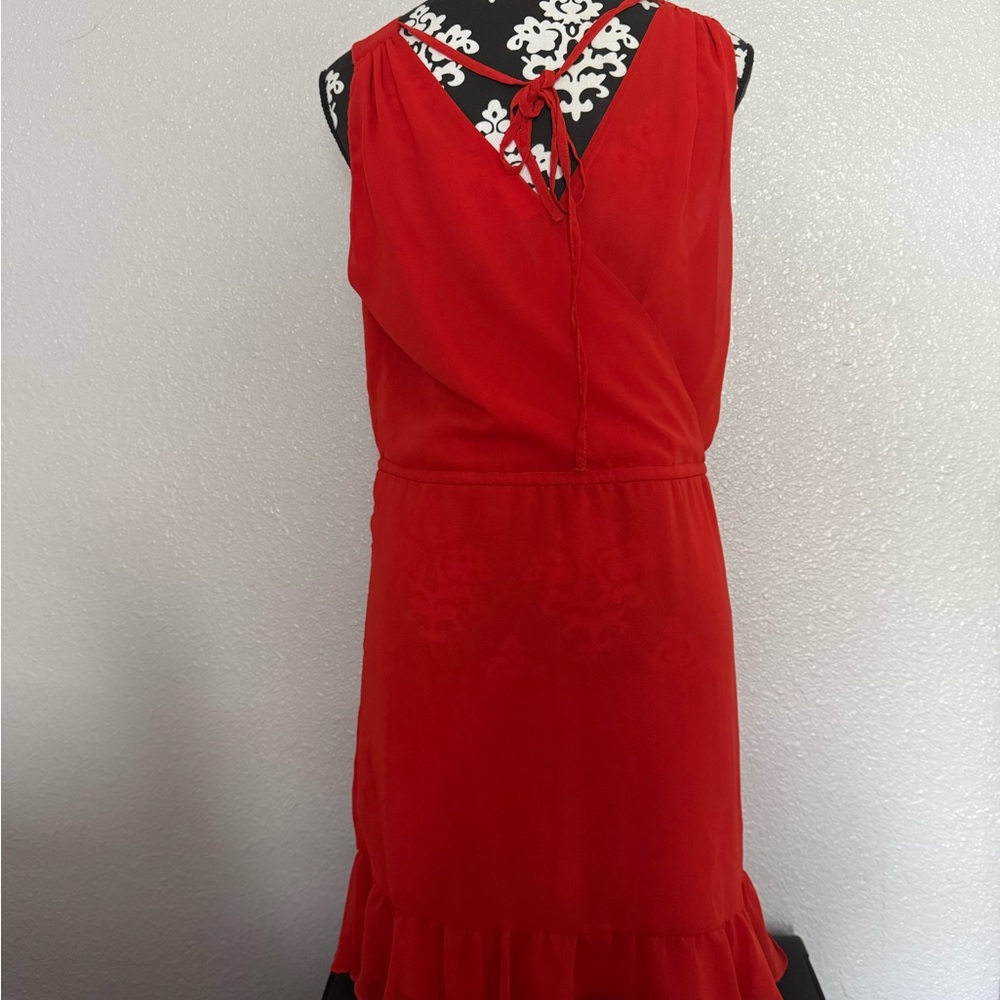 Sugarlips Red Ruffle Dress – Size M
